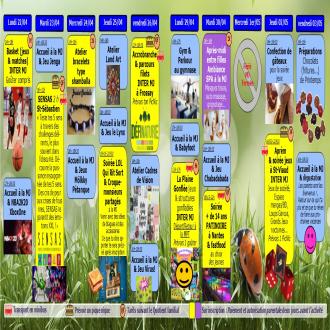 Prog des Vac Printemps de la MJ de St-P�re