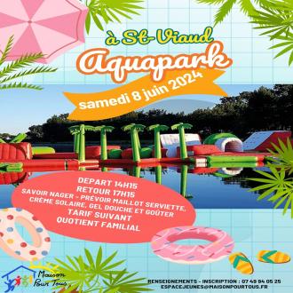 Sortie MJ ST-P�re � l'Aquapark de St Viaud