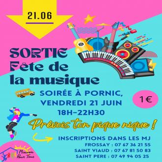 Les 3 MJ � la f�te de la Musique de Pornic le 21 juin