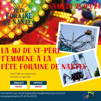 La MJ de St-P�re t'emm�ne � la f�te foraine de Nantes