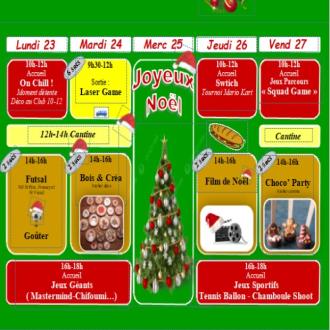 INSCRIPTIONS CLUB 10-12 Noël 2024
