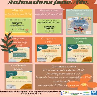 Animations de janvier et f�vrier 2025 page 2
