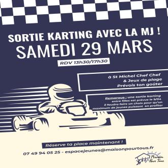 Sortie Karting avec la MJ de St P�re !