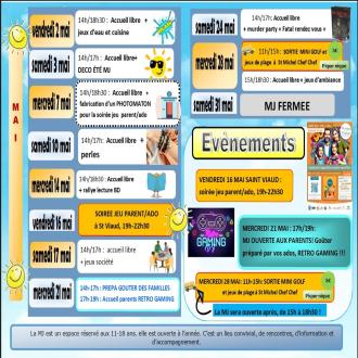 programme mjFrossay mai 2025