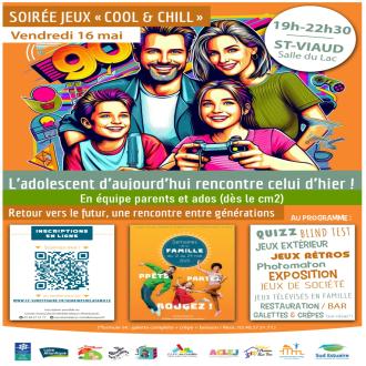 soiree parent/ado 16 mai 2025