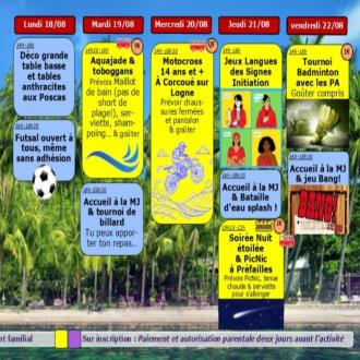 Planning MJ St-P�re fin juillet et ao�t 2025