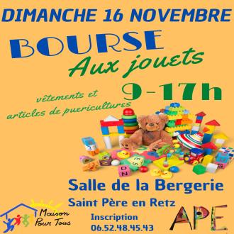 Bourse aux jouets et articles de puériculture