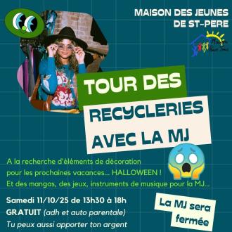 La Mj St Père t'emmène aux recycleries