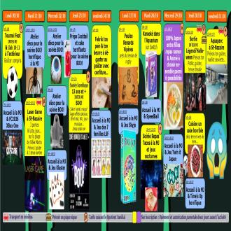 Programme vacances d'automne MJ ST-Pre