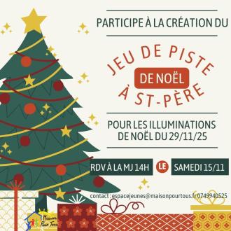 Cration jeu de piste de Nol MJ St-Pre