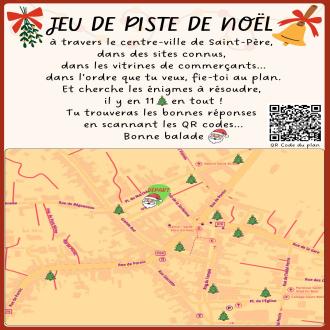 Jeu de piste familial de Noël créé par la MJ St-Père