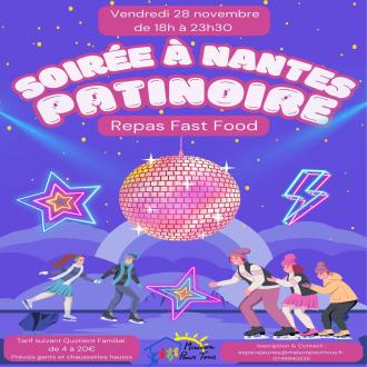 Soirée Patinoire à Nantes avec la MJ de St-Père