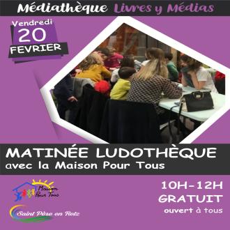 Matin�e ludoth�que