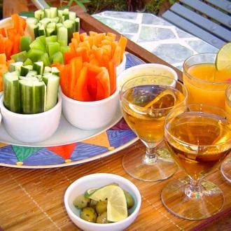 Apéro dinatoire en famille