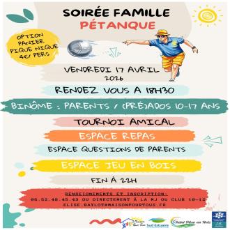 Tournoi de p�tanque amical