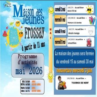 programme mj Frossay mai 2026