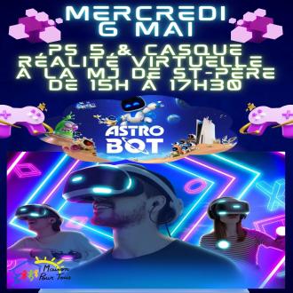Animation Réalité virtuelle PS5 à la MJ de St-Père