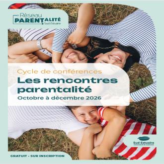 Les rencontres parentalité d'octobre à décembre 2026
