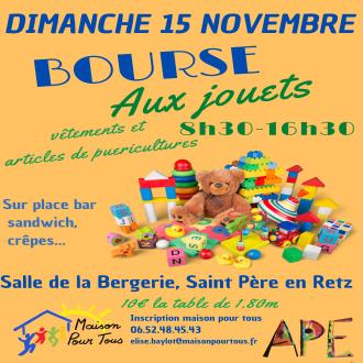 Bourse aux jouets