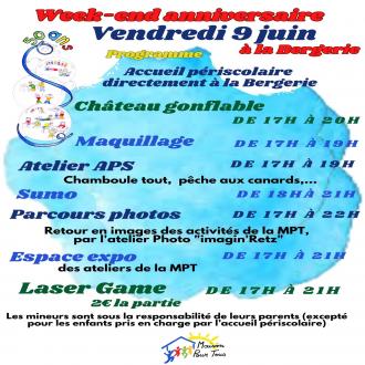 Le programme d�taill� des 50 ans
