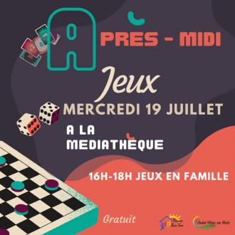 Après midi Jeux