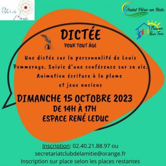 Dictée ouverte à tous