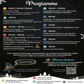 Illumination de Noël, le programme compley